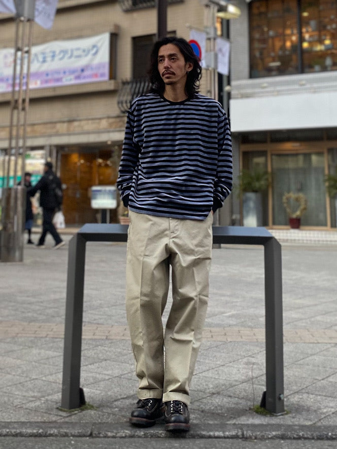 Velour Border L/S Tee