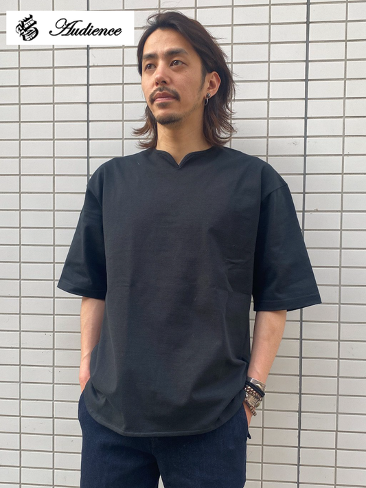 VORTEX 8オンス(MVS天竺)キーネック ハーフスリーブTee