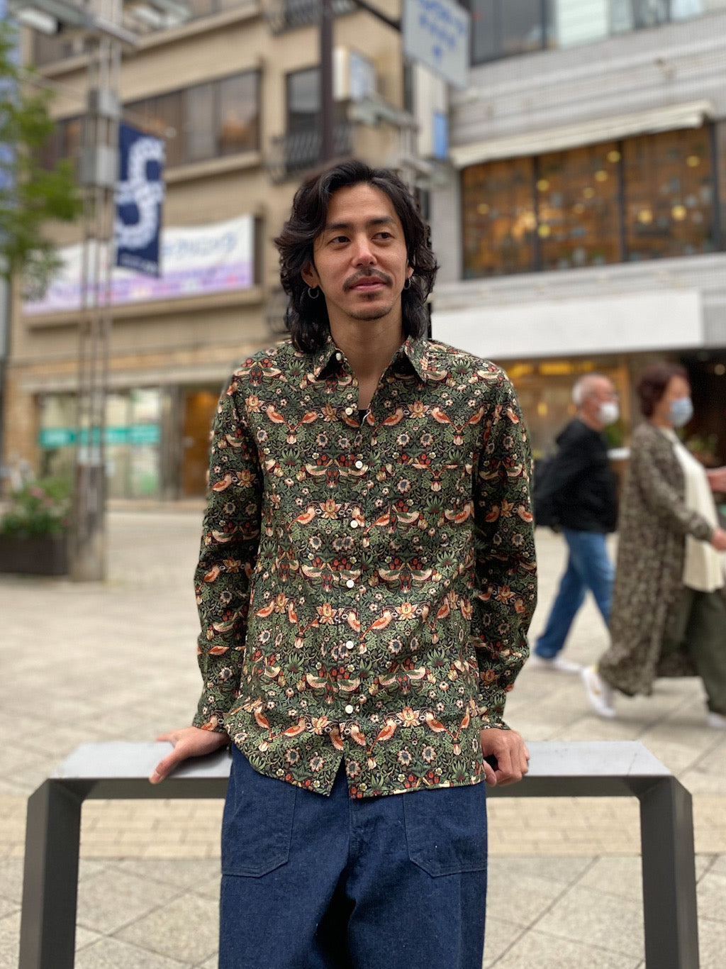 リバティロングスリーブシャツ