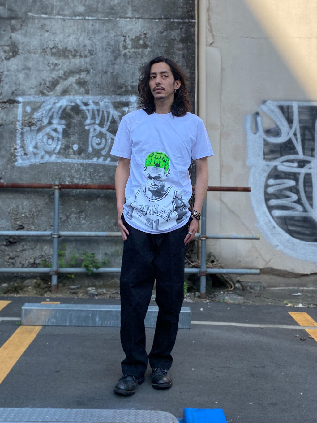 HAIR GREEN TEE