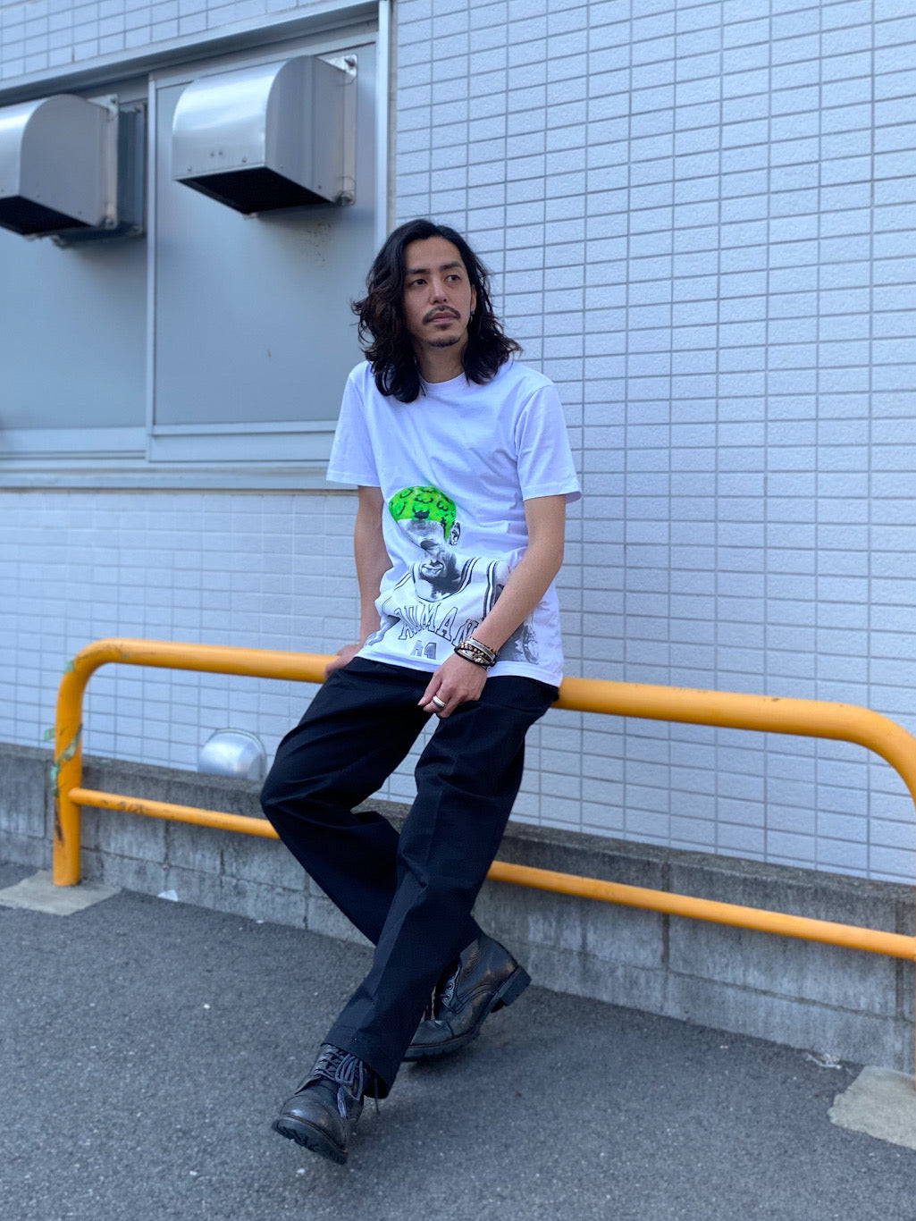 HAIR GREEN TEE