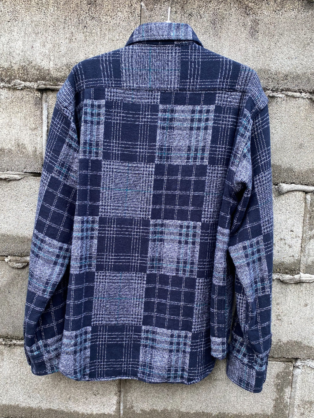 Patch Work Check Work Shirt