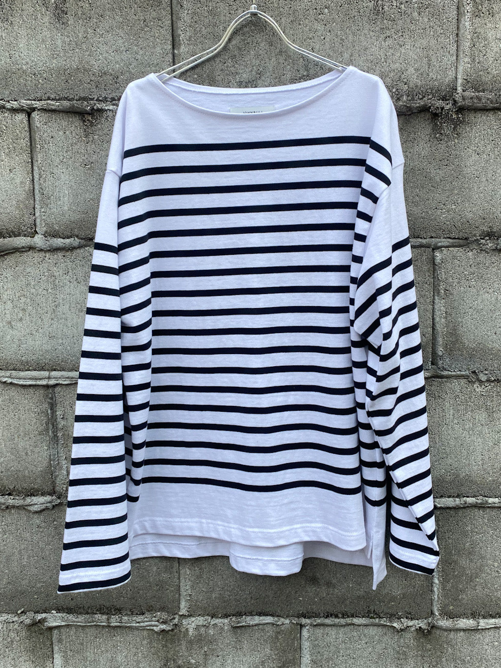 バスクボーダーロングスリーブTシャツ