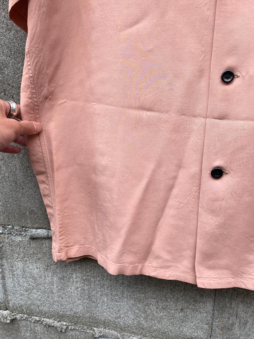 Rayon Bowling Shirt “DON WOODS PAVING”