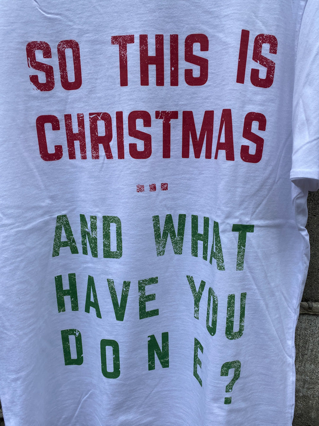 ハッピー・クリスマス プリントTシャツ