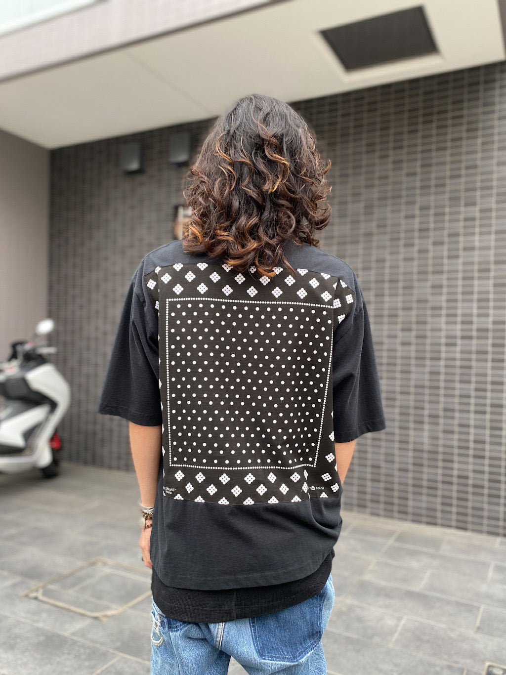 バックバンダナTシャツ