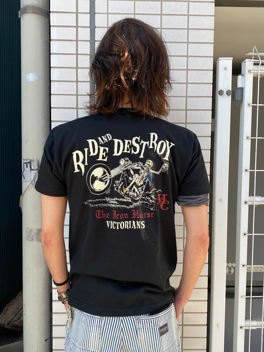 RIDE&DESTROY  Tシャツ Black