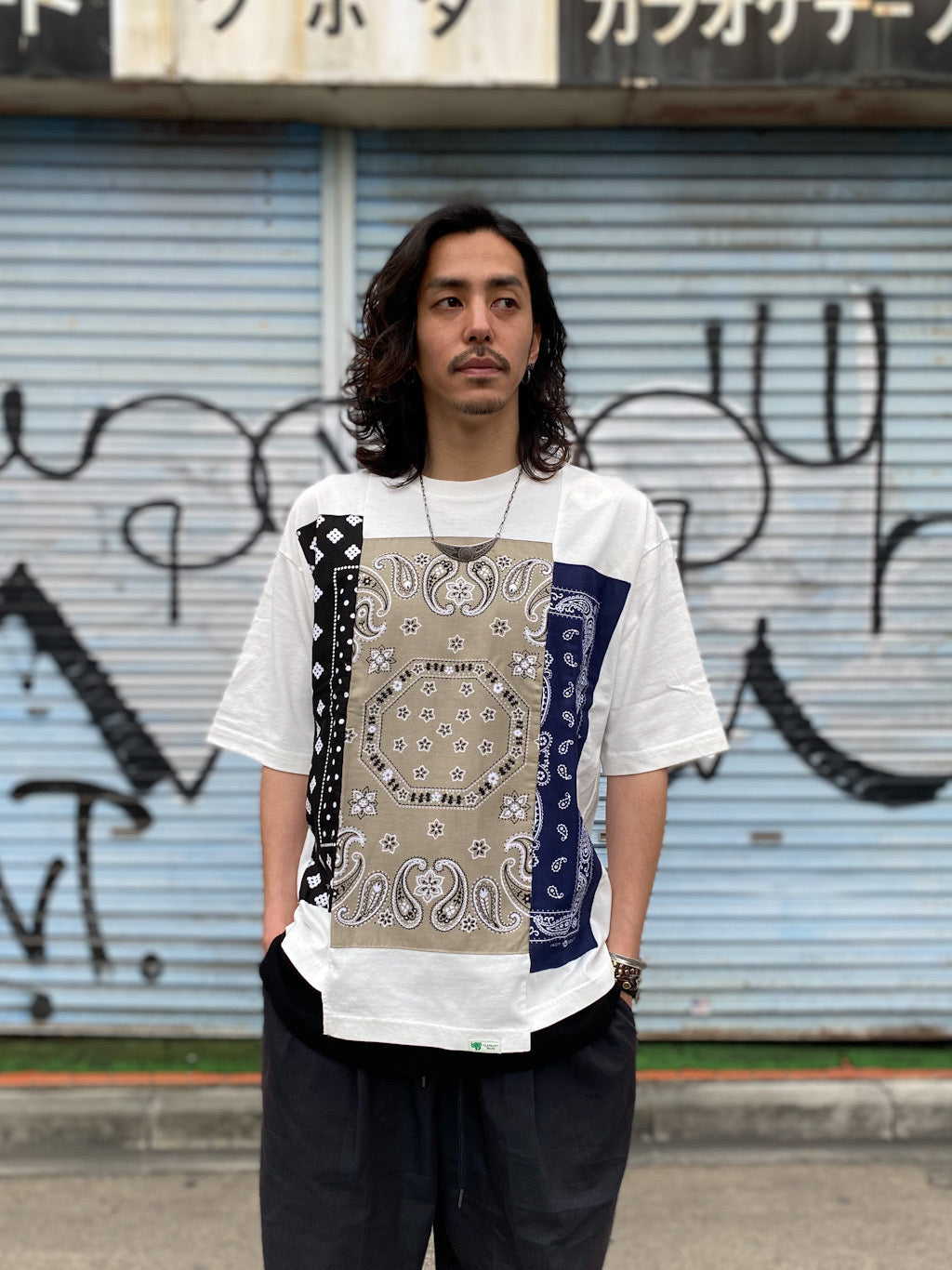 スイッチバンダナTシャツ