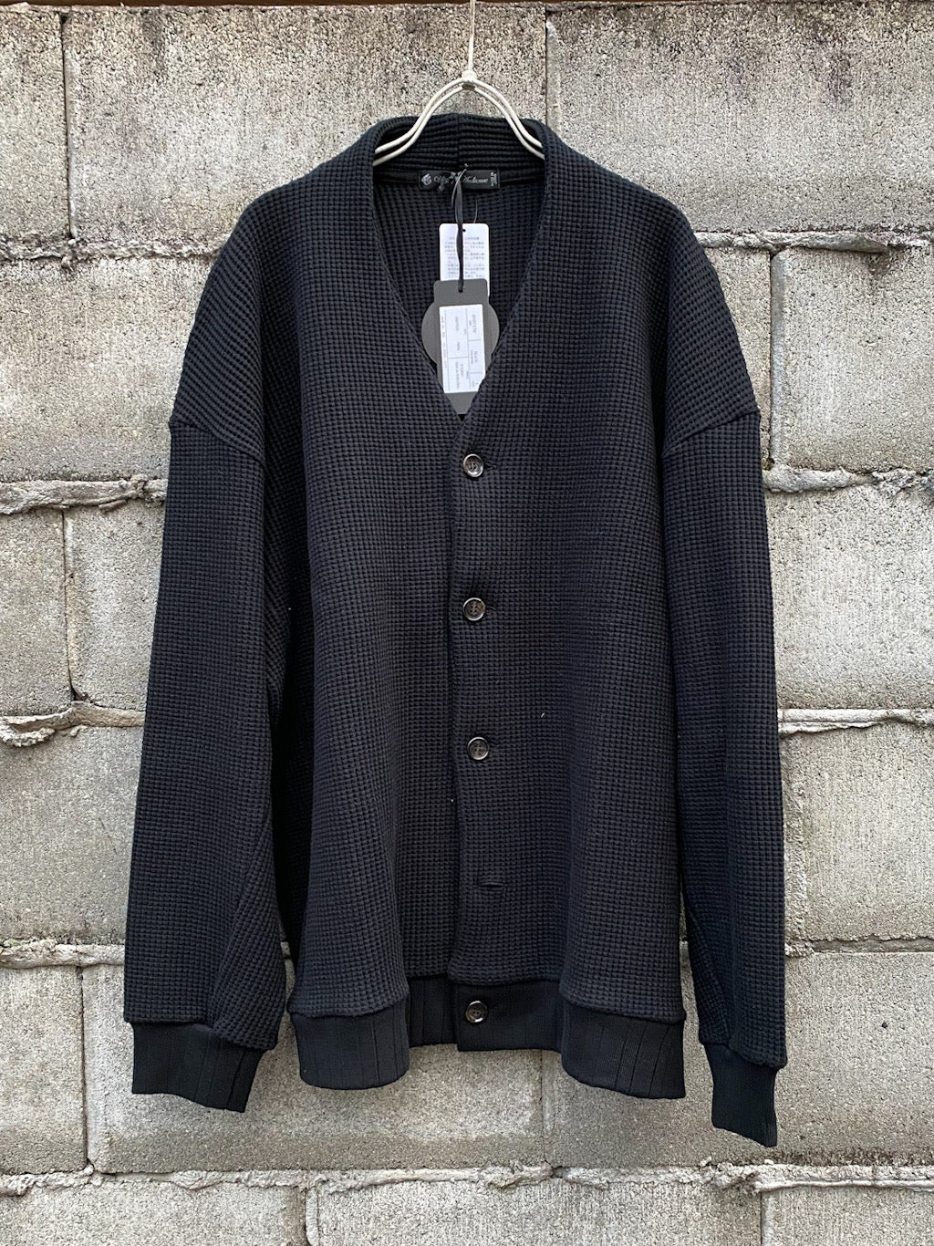 ビッグワッフル XL カーディガン