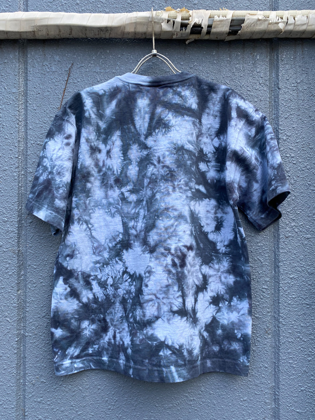 タイダイ染めクルーネックTシャツ Gray