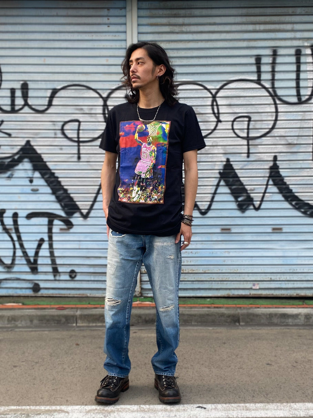 マイケルジョーダングラフィックT