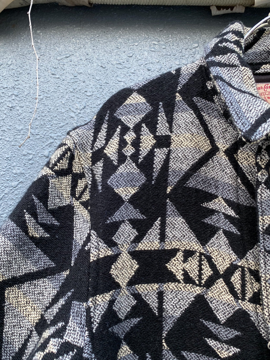 Native American Cotton / WOOL BLANKET JACKET