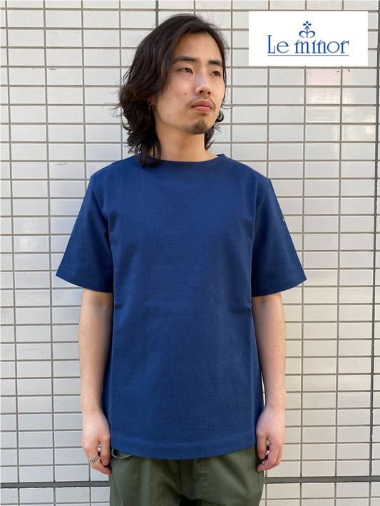 ショートスリーブバスクシャツ MARINE