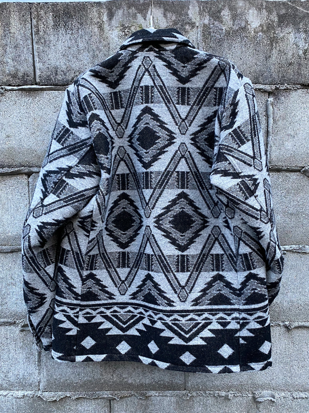 Native American Wool Blanket Jacket