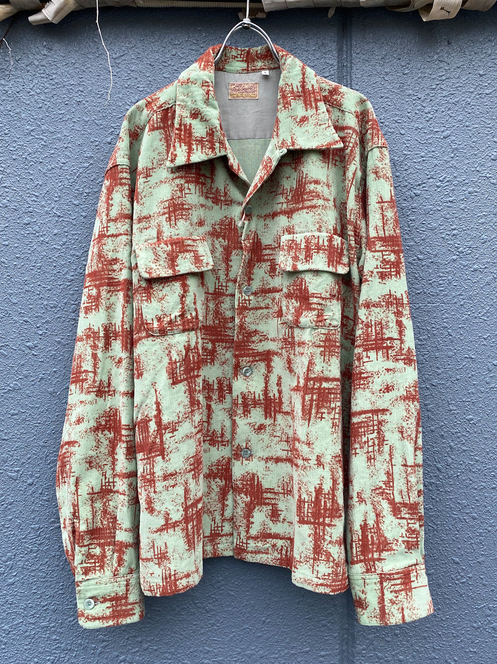CORDUROY SPORTS SHIRT "SPLASH"