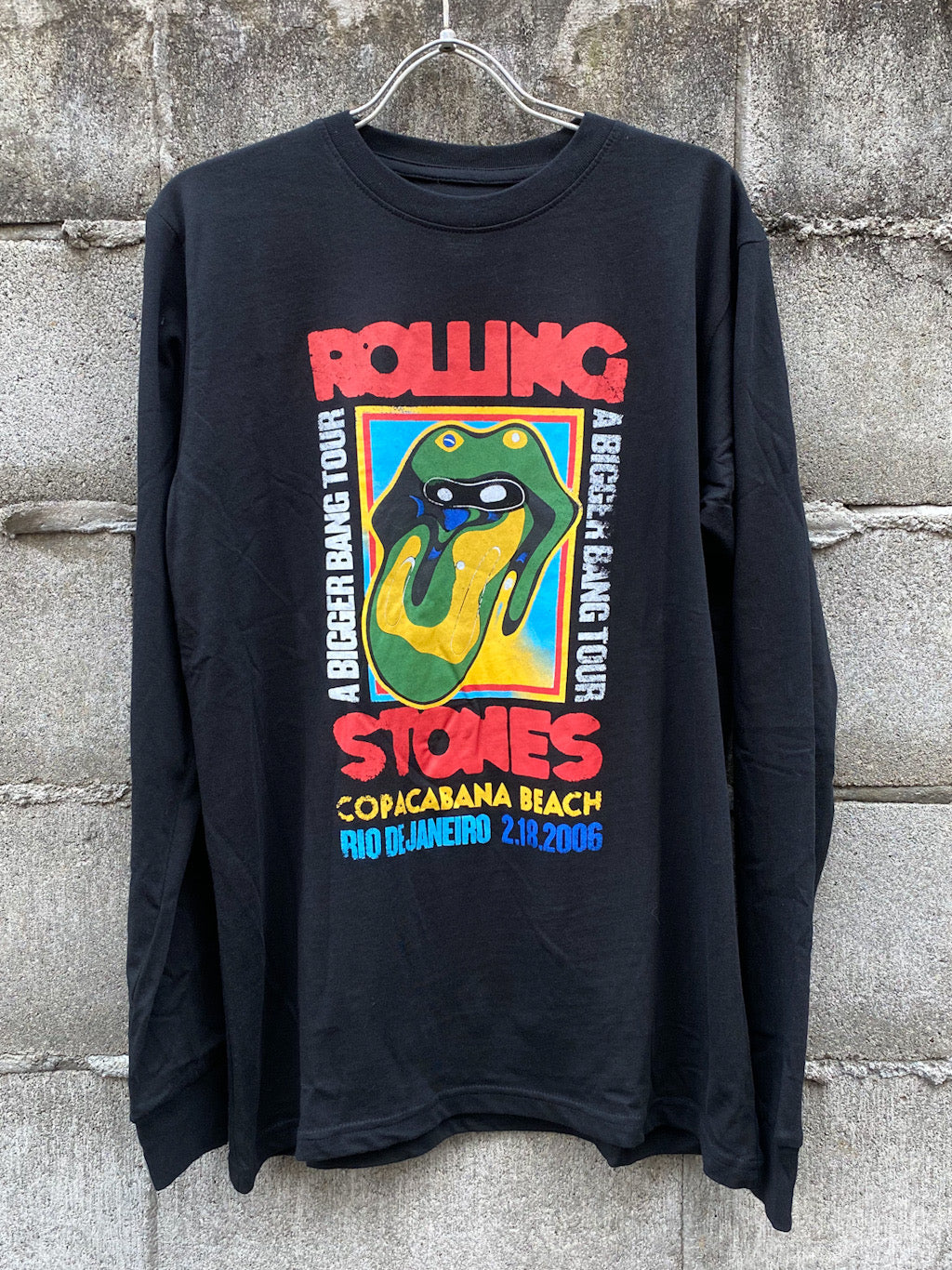 Rolling Stones A Bigger Bang Tourt L/S Tee