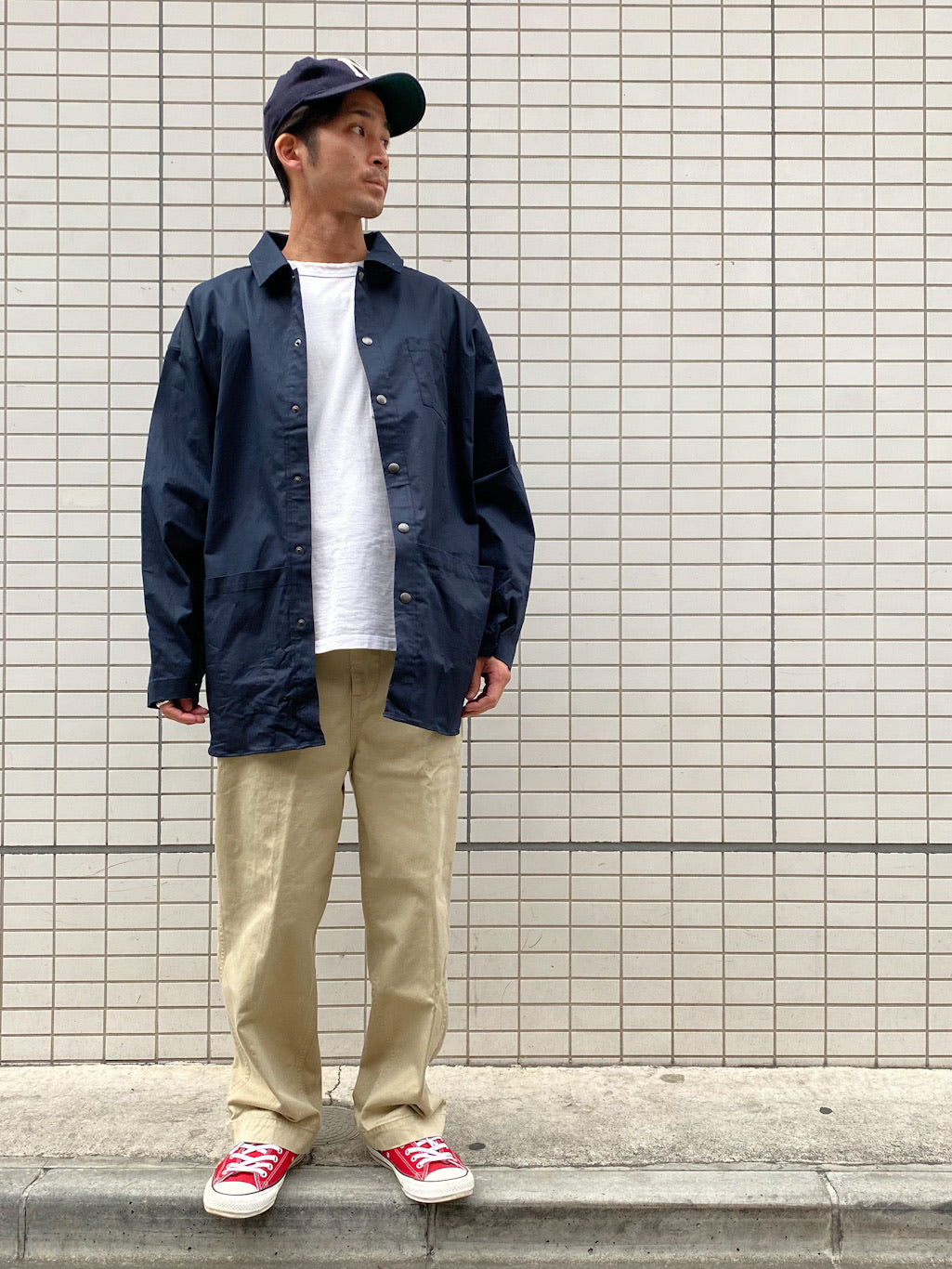 グリストーンW ツイルストレッチ ガーデニングコート