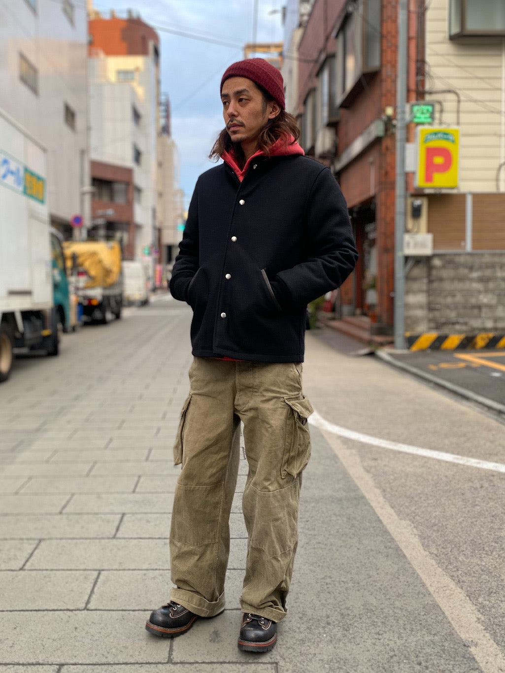 メルトンアワードジャケット