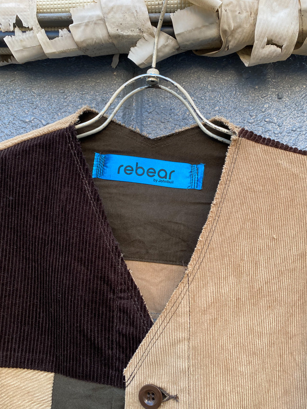 CorduroyPatchwork Jacket