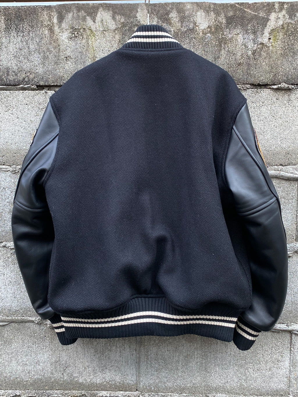 30oz.WOOL MELTON AWARD JACKET "COUGARS"