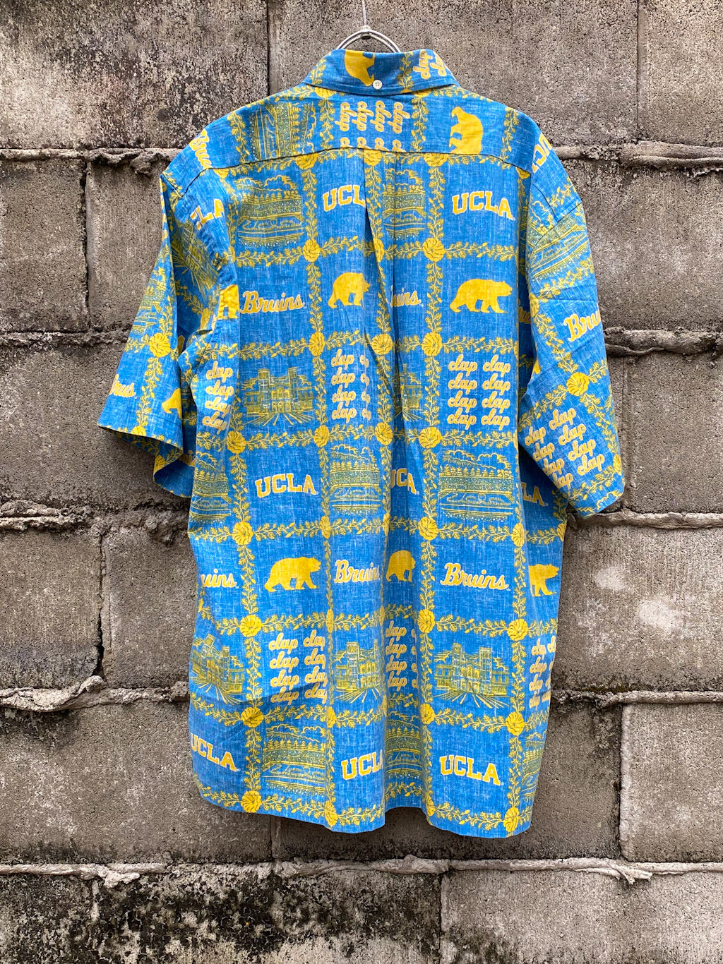 REYN SPOONER×COLLEGE ALOHA SHIRT