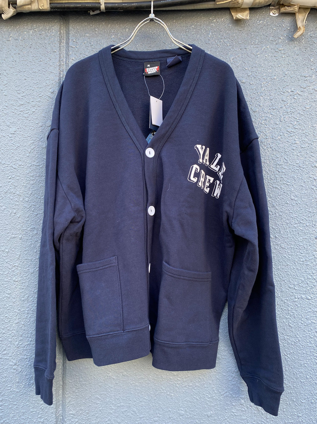 Yale University イエール大学 カレッジプリントカーディガン