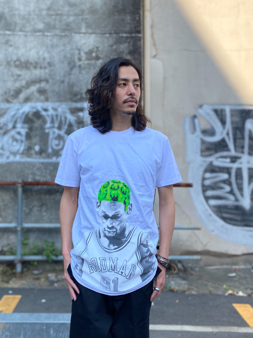 HAIR GREEN TEE