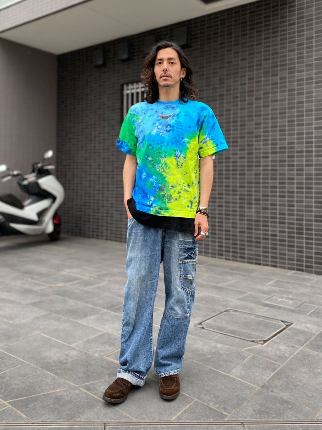 マックスウェイトタイダイTシャツ