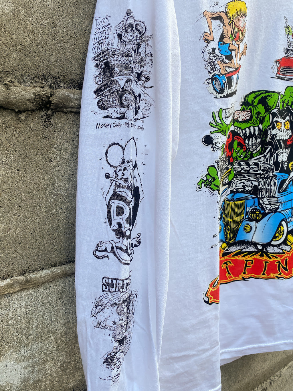 ラットフィンクロングスリーブTシャツ