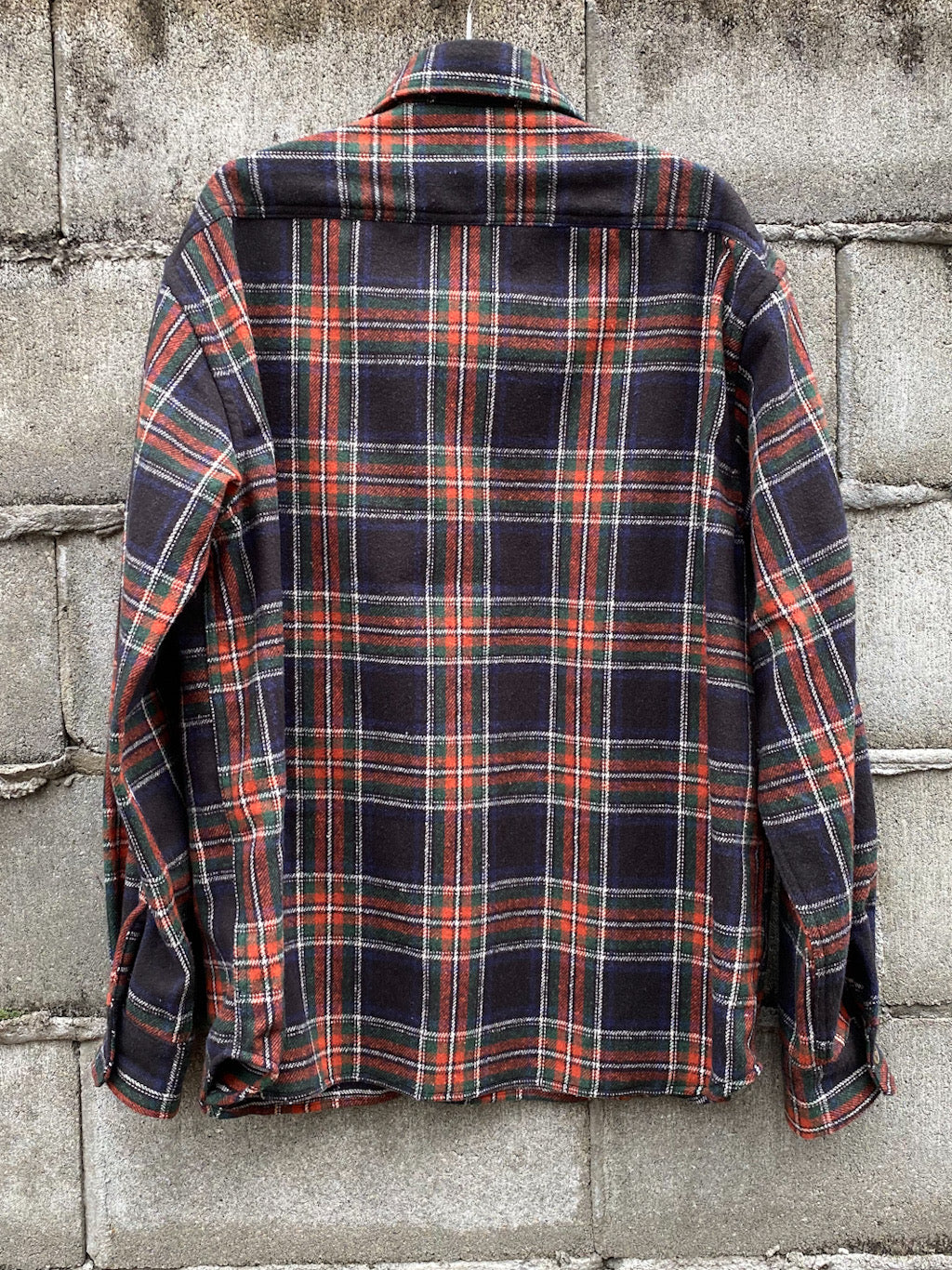 Flannel Big Silhouette Shirt