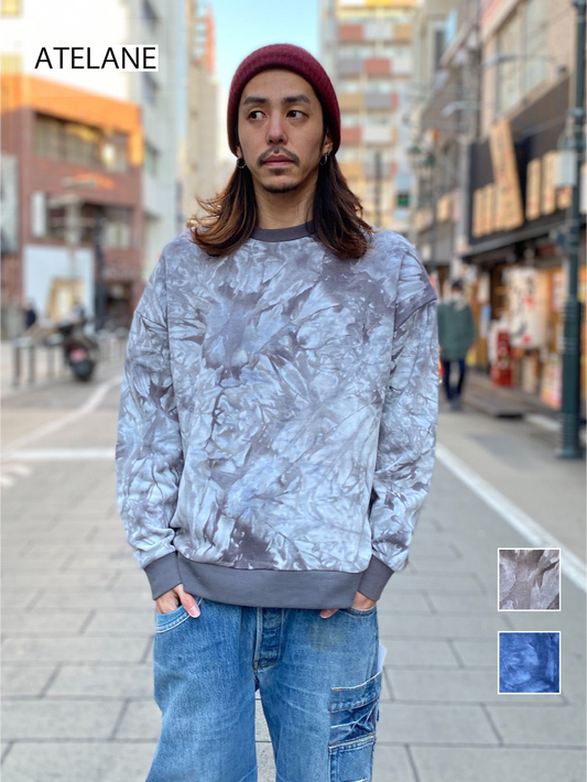 タイダイクルーネック