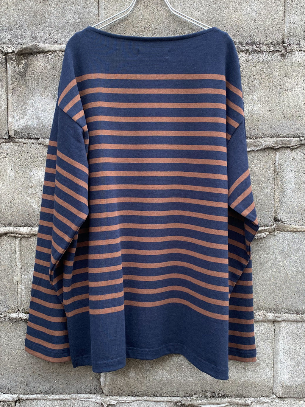 バスクボーダーロングスリーブTシャツ