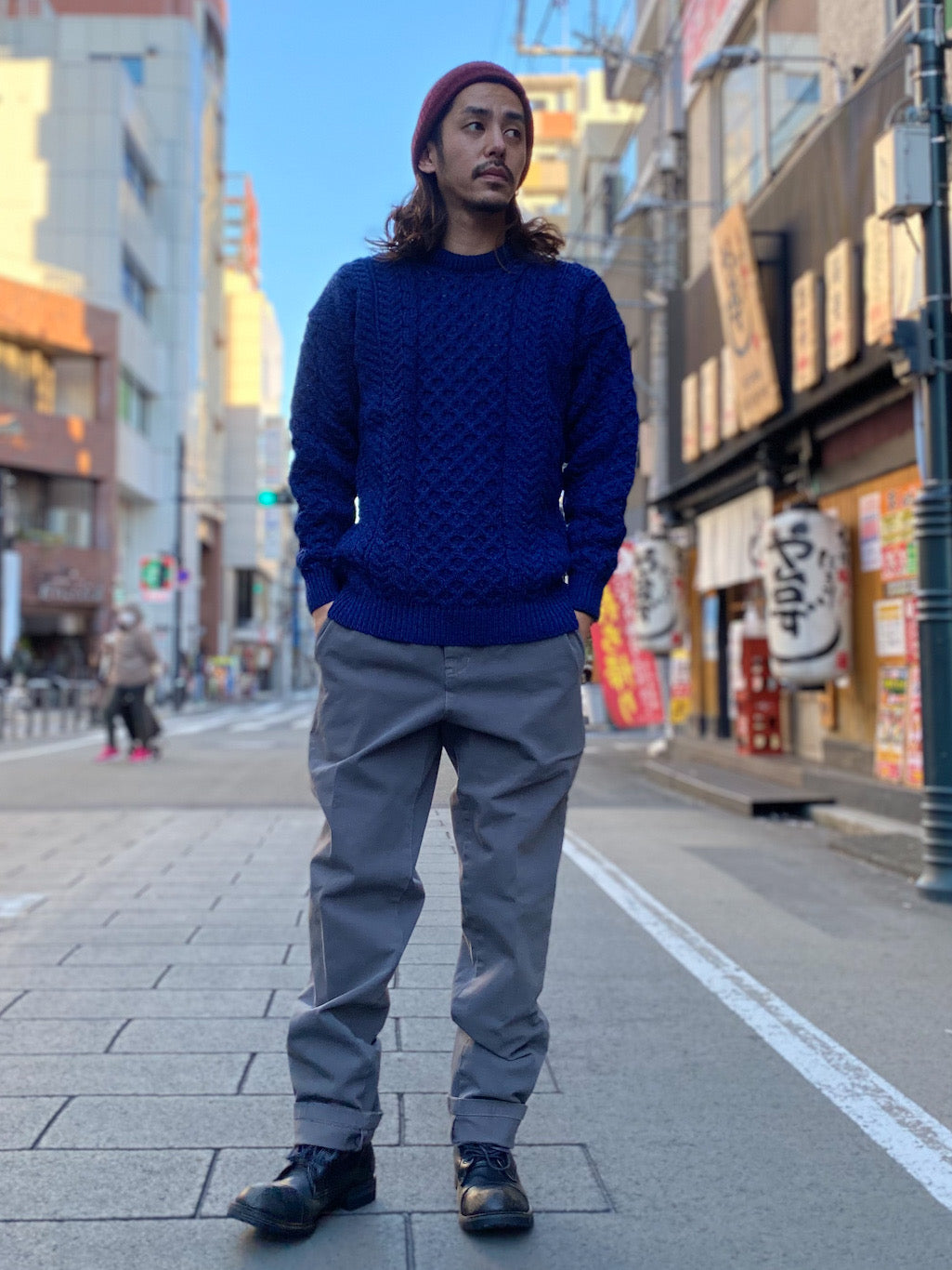 Fisherman Sweater (アラン ニット セーター)