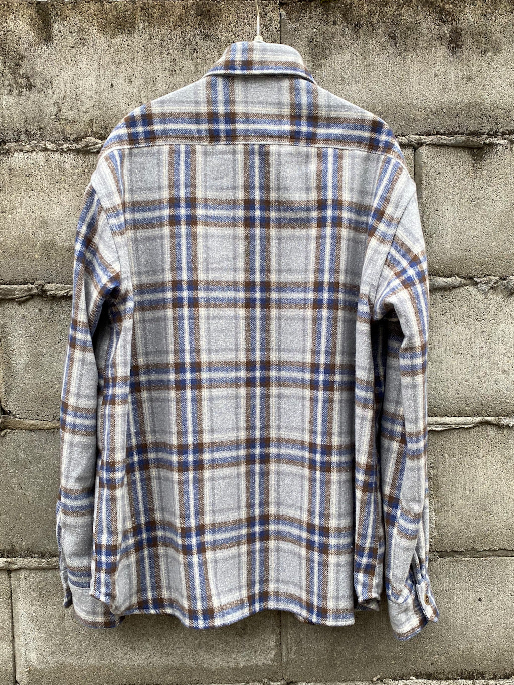 Flannel Big Silhouette Shirt