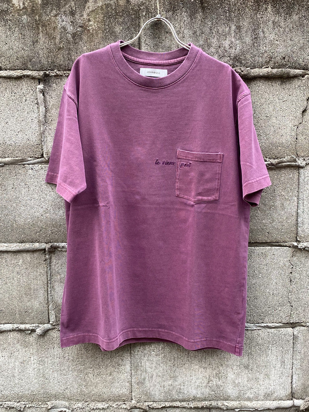 ピグメントダイTシャツ