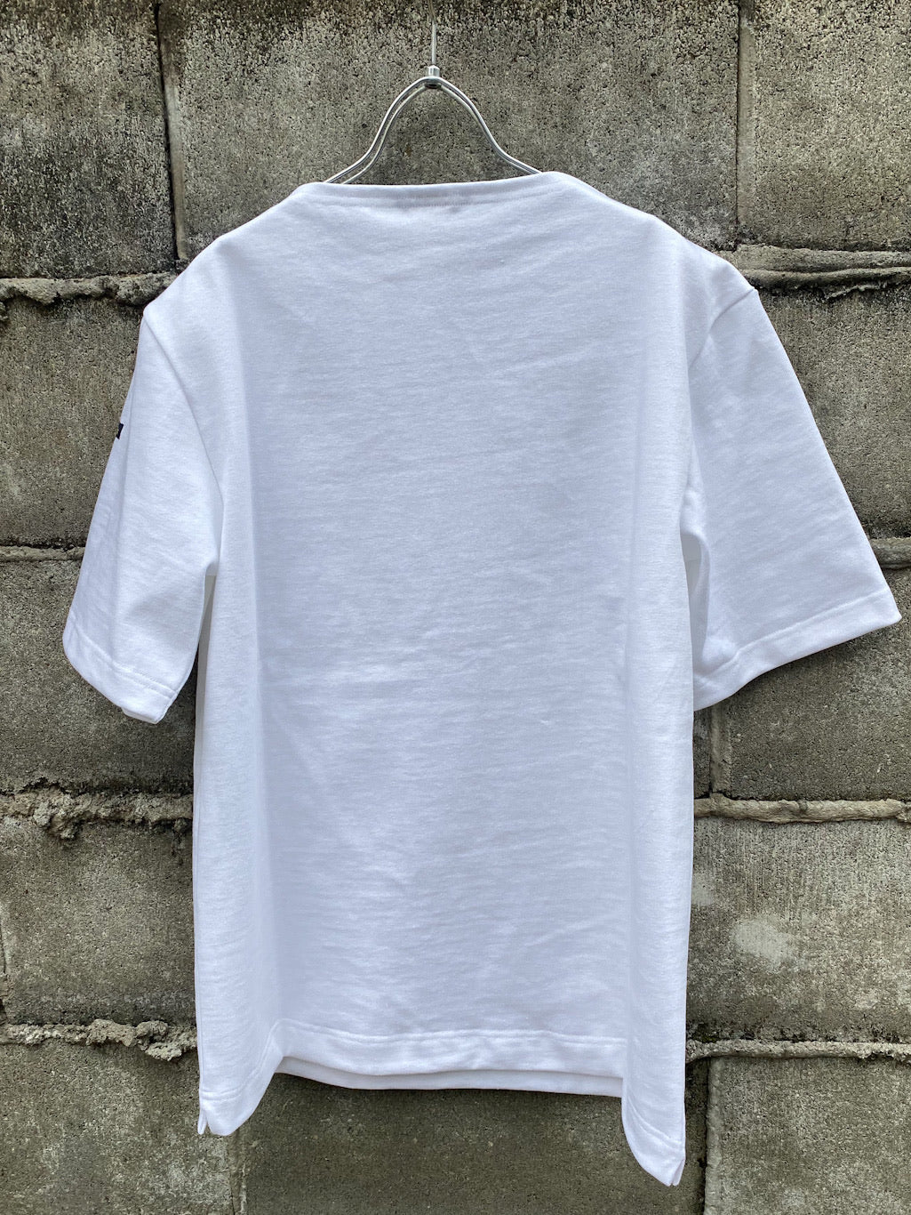 ショートスリーブバスクシャツ BLANC