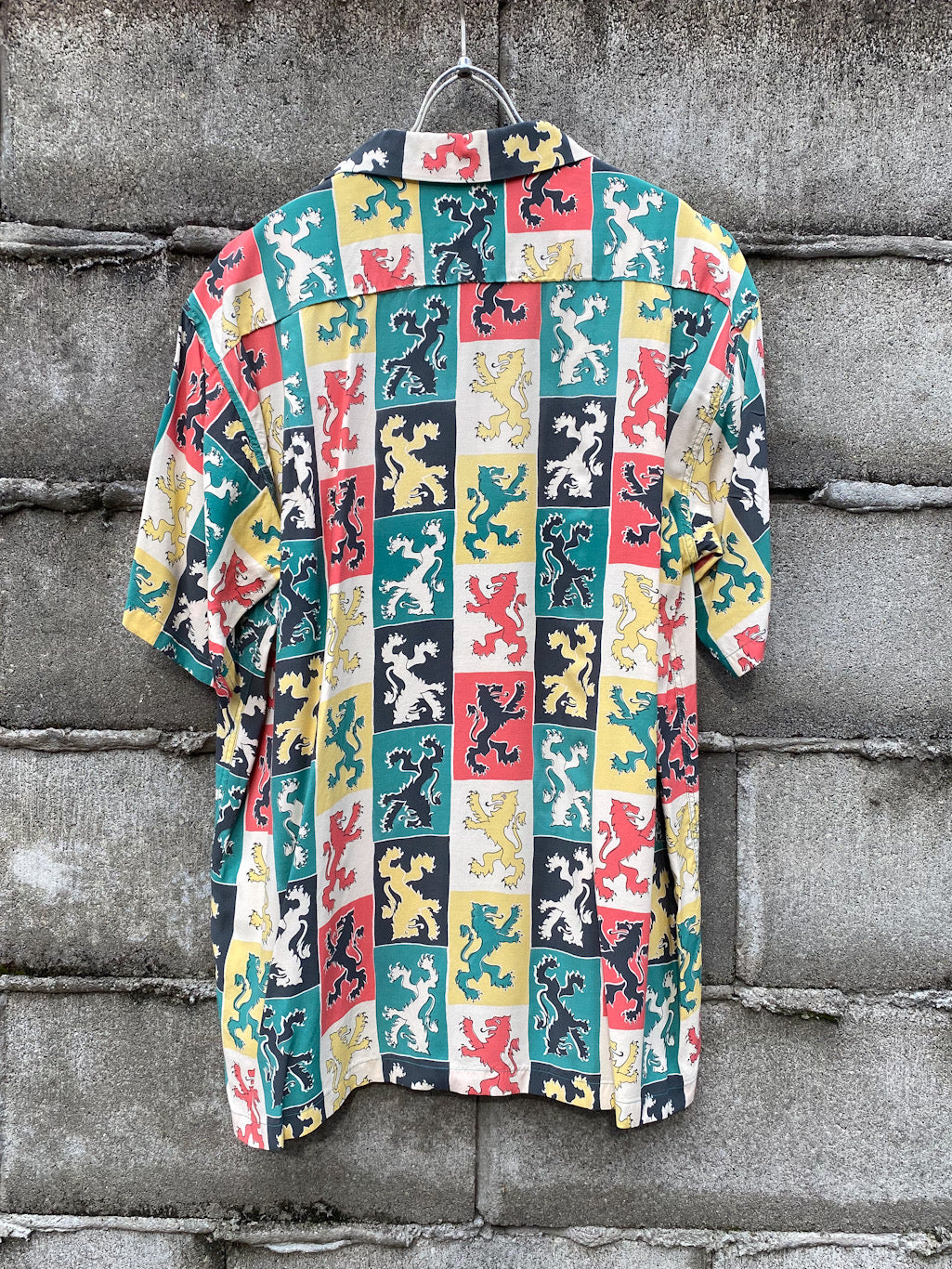 High Density Rayon Shirt “LION RAMPANT”