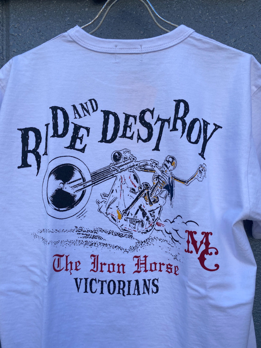 RIDE&DESTROY Tシャツ White