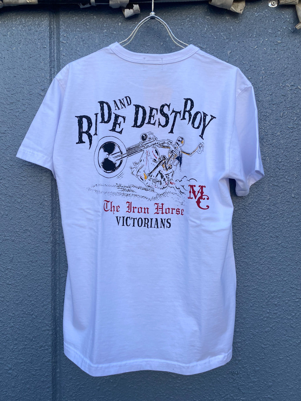 RIDE&DESTROY Tシャツ White