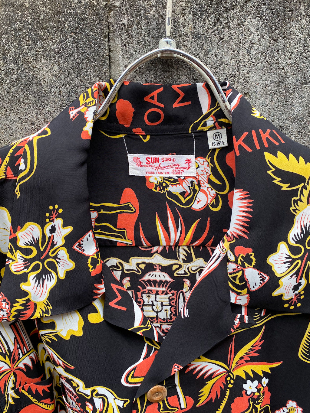 Rayon Hawaiian Shirt “STATE OF HAWAII”