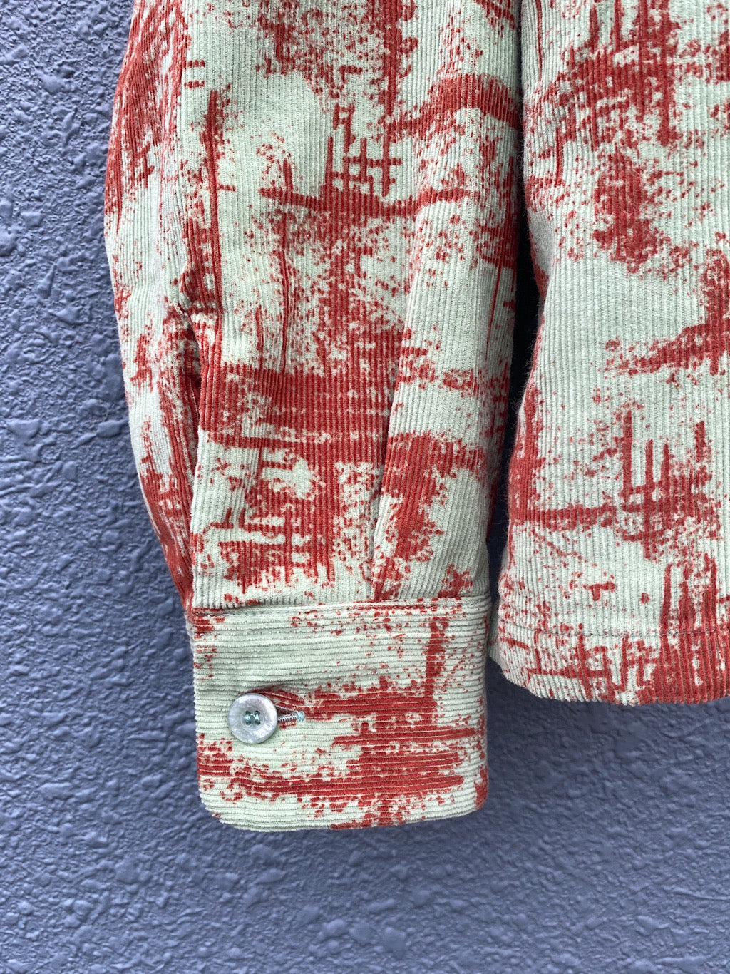 CORDUROY SPORTS SHIRT "SPLASH"