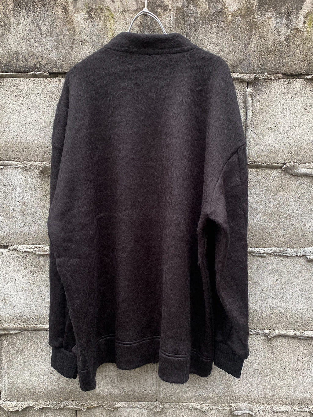 EXLANWOOL® (エクスランウール) シャギー カーディガン