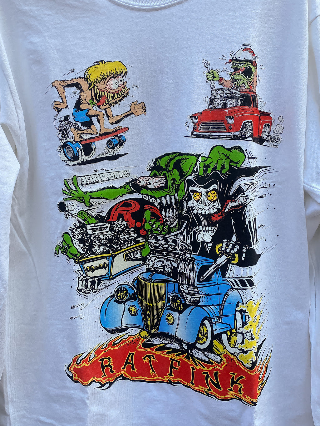ラットフィンクロングスリーブTシャツ