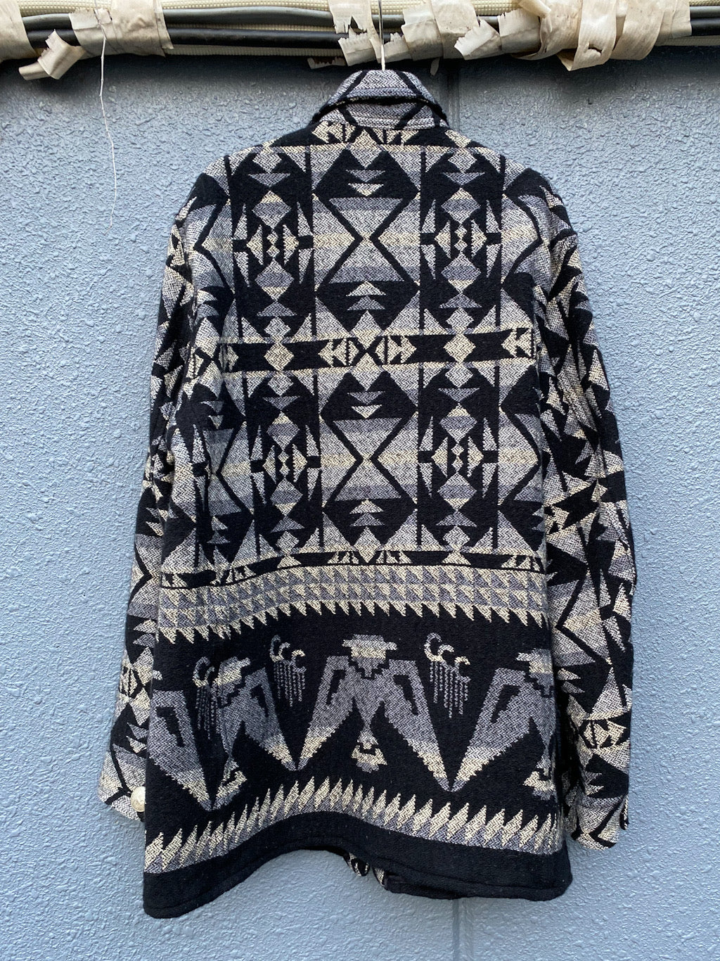 Native American Cotton / WOOL BLANKET JACKET