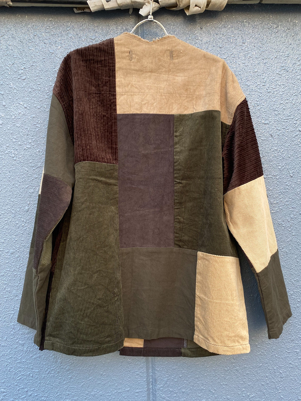 CorduroyPatchwork Jacket