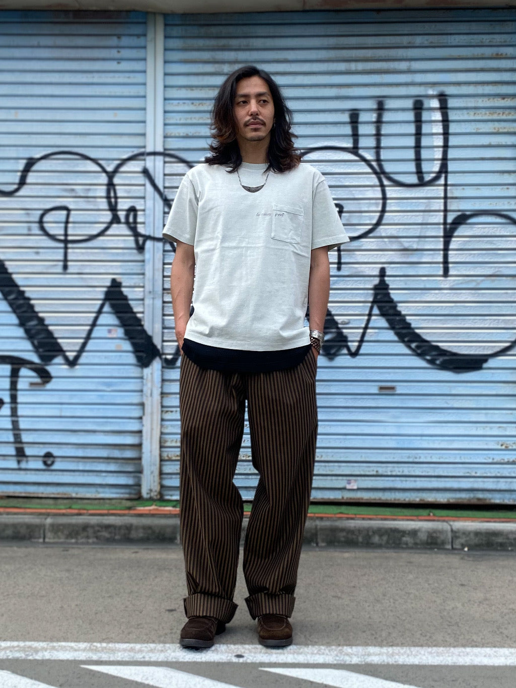 ピグメントダイTシャツ