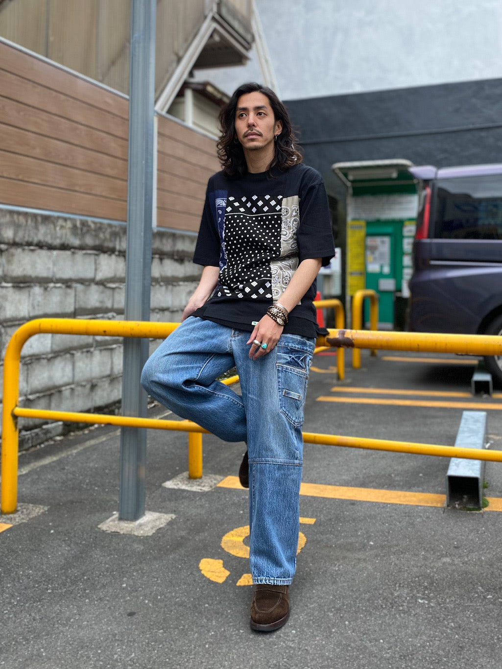 スイッチバンダナTシャツ
