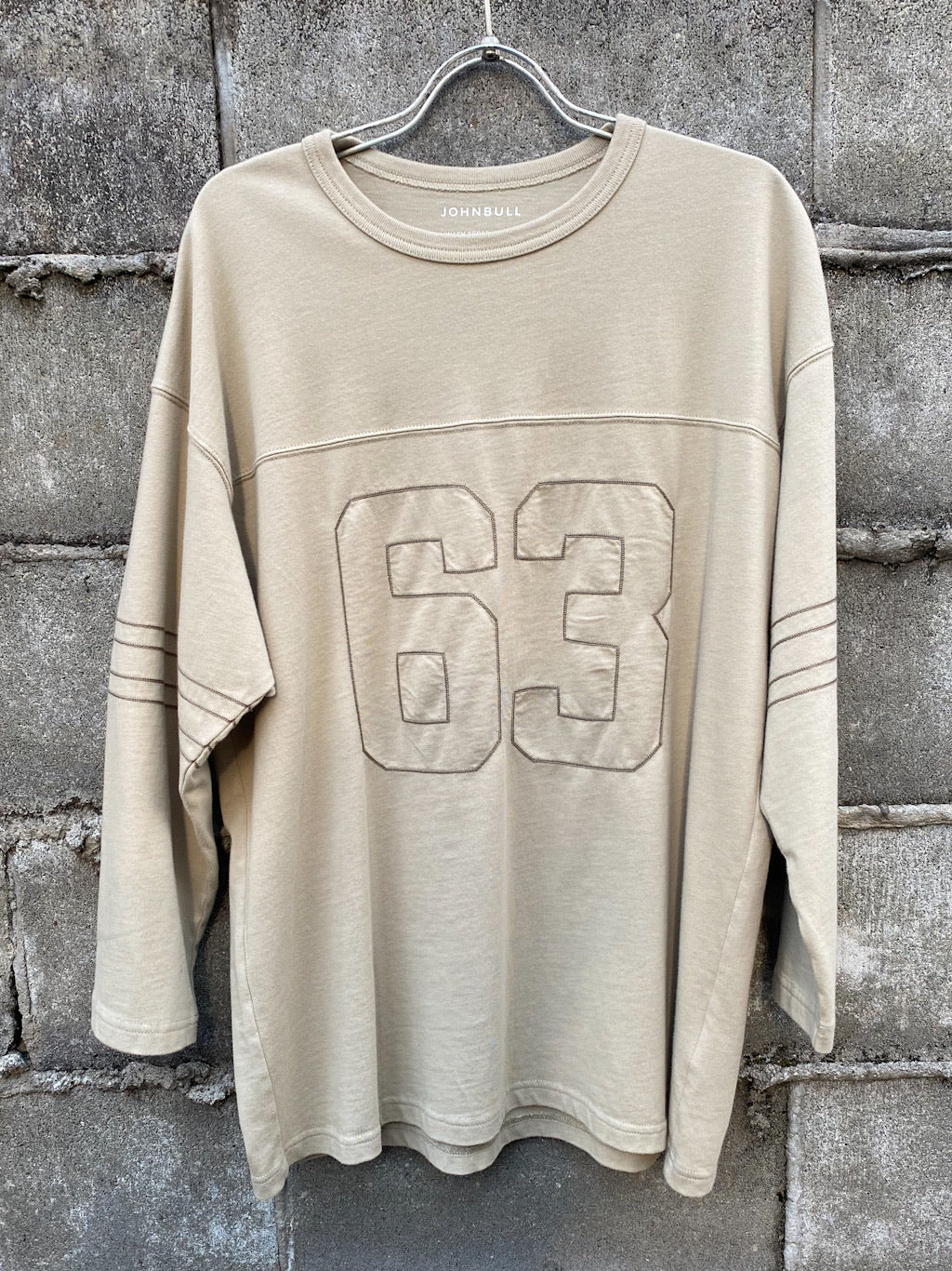 アメリカンフットボールT Beige
