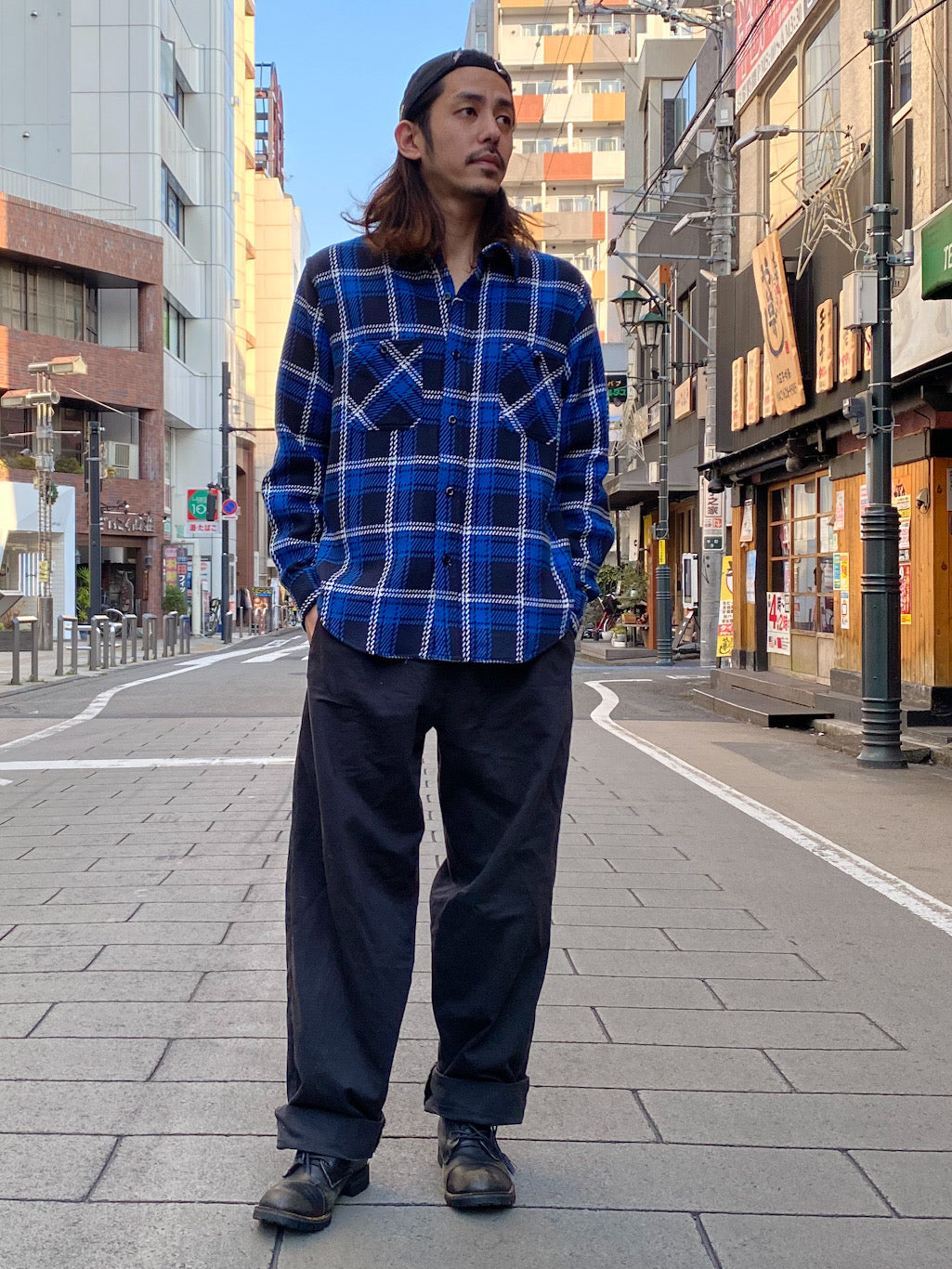 ヘビーツイルチェックワークシャツ