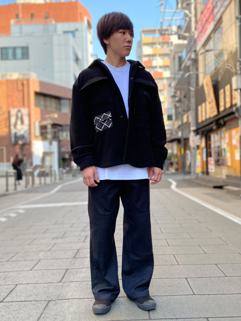 Multi Pocket Fleece Shirts